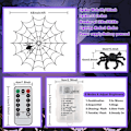 Miniatyrbillede 4 af 7: Spider Web Lights - 4FT Diameter 70 LED med Sort Edderkop, Vandtætte Net Lights, Fjernbetjening, 8 Tilstande Cobweb til Hus Have Indendørs Udendørs