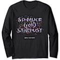 Miniatyrbilde 1 av 2: Kvinners Sparkle T-skjorte med lange ermer | Glitrende og stilig casual