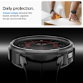Miniatyrbillede 5 af 5: Liquid Air designet til Galaxy Watch 5 Pro Case 45mm (2022) - Mat Sort Mat Sort