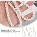 Miniatyrbillede 8 af 9: Amosfun perle nøglering perle nøglering charme keyanh?