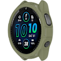 Miniatyrbild 5 av 5: Skal Kompatibelt med Garmin Forerunner 965 Skal TPU-skydd Kompatibelt med Garmin Forerunner 965 Smartwatch Tillbehör (Svart, Grön) Svart, Grön