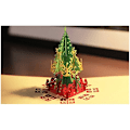 Miniatyrbilde 2 av 4: 3D Pop Up Julekort - Konvolutt Inkludert