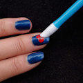 Miniatyrbild 2 av 4: Nagelbandstrimmer Pusher Remover, gummispets skonsam mot nagelbädd 3st
