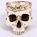 Miniatyrbillede 4 af 7: Rock and Roll Punk Style Skull Askebæger Resin Håndværk Hjemmeindretning Halloween Dekoration Husholdningsartikler  One Size  One Size
