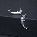 Miniatyrbilde 3 av 5: Fru beluga hval øreringer hval øreringer