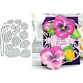 Miniatyrbillede 1 af 5: Forårsblomstblad Metal Die Cuts - Kortfremstilling og Scrapbooking Stencils