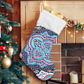 Miniatyrbillede 1 af 7: Jule-Strømpe, Personlige Jule-Strømper 2-pak Bohemian Mandala Aztec 45,7 cm Jule-Strømper Hængende Ornament Pejs til Træ