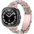Miniatyrbilde 1 av 7: Resin-reim kompatibel med Galaxy Watch 7 Ultra 47mm-reim, justerbar lett sporty erstatning for Galaxy Watch 7 47mm kvinner menn 12
