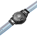 Miniatyrbild 3 av 5: För Garmin Fenix 5 Snabbkoppling Nylon Klockarmband PDW Lake Blue