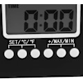 Miniatyrbild 5 av 5: Digital LCD utomhustermometer Utomhustermometer Temperatur Trådlös Sändare