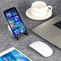 Miniatyrbild 5 av 5: 8 st Universal Fickformat Färgglad Bärbar Vikbar V Modell Mobiltelefonhållare, Skrivbordsställ Fäste Vagga Kompatibel med iPads, Tablets, E