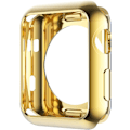 Miniatyrbillede 1 af 5: Kompatibel med Apple Watch Case 44 mm 40 mm, blød fleksibel TPU-belagt
