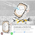 Miniatyrbillede 4 af 6: 2 i 1 Bling Vandtæt Etui til iWatch Series 8