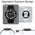 Miniatyrbild 3 av 8: Magnetiska armband kompatibla med Galaxy Watch 5 Pro band 45mm, Galaxy Watch 7 6 Band 40mm 44mm, Galaxy Watch 6 Classic band 43mm 47mm, No Gap Soft