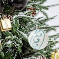 Miniatyrbillede 4 af 5: 16 stk. 2,36u201d/60mm Julekugler Ornamenter Sæt Uknuseligt Plastik