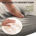 Miniatyrbild 3 av 6: Ergonomiskt handledsstöd för musmatta, terrassformad handledsstöd för karpaltunnelsyndrom med enhetligt minnesskum, handledsstöd för smärtlindring