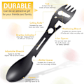 Miniatyrbillede 3 af 5: Utility Camping Spork - Multifunktionelt bestik i rustfrit stål