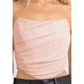 Miniatyrbillede 3 af 4: Benfriet Korset Rygløs Ærmeløs Stropløs Off Shoulder Æstetisk Bodyshaper