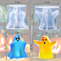 Miniatyrbillede 3 af 5: Forme, 2 stk 3D Stor Halloween Spøgelsesform