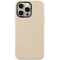 Miniatyrbilde 2 av 4: Pebbled Deksel for iPhone 15 Pro Max [Teksturert / 1,5 m Fallbeskyttelse / Kompatibel med Magsafe] - Oat Mi Oat Milk
