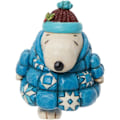 Miniatyrbild 1 av 7: Enesco Jim Shore Peanuts Snoopy Puffer Jacket Mini Figurine