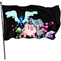 Miniatyrbillede 3 af 8: Steven Anime Universe  3x5 Ft Banner Have Dekoration Tryk s med Metal Øjer Sort Sort