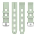 Miniatyrbillede 4 af 5: Til Garmin Quatix 5 22mm Solid Color Silikonurrem RXU Light Green