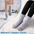 Miniatyrbillede 3 af 5: Fuzzy Slipper Sokker til Kvinder med Grippere Vinter Varme Tykke Plys Fleece