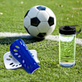 Miniatyrbillede 5 af 5: Fodbold Skinnebeskyttere med Åndbare Ærmer (2 Par)