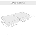 Miniatyrbild 2 av 5: PU Läder Soffa Soffa Kudde Överdrag Vattentät Elastisk Stol RV