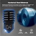 Miniatyrbild 3 av 5: För V6 CHT Munstycke Härdat Stål V6 Högflödes Klon CHT 3D-skrivardelar Munstycken för MK3/Voron2.4 Extruder