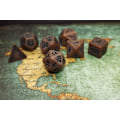 Miniatyrbild 5 av 5: Tärningssats Antik RPG-tärningar för Dungeons and Dragons (D&D) Pathfinder