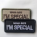 Miniatyrbillede 4 af 5: Mama siger, jeg er speciel taktisk patch (pakke 2)