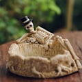 Miniatyrbillede 2 af 7: Skelet Askebæger, Unik Skeletform Rygning Askebæger Skildpadde Askebæger Ansøgning til Dekorationer til Håndværksdekoration til Gentleman