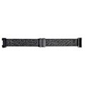 Miniatyrbillede 4 af 5: For Fitbit Charge 4 Dobbelt Forsikringsspændemilansk Urrem FDT Black