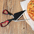Miniatyrbillede 5 af 5: Pizzasaks, pizzaskærer med skovl i fødevaregodkendt rustfrit stål