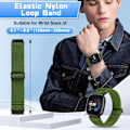 Miniatyrbild 5 av 5: Elastiskt band kompatibelt med Fitbit Versa 4/Versa 3/Fitbit Sense