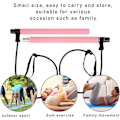 Miniatyrbillede 5 af 9: Eercise Stick,  Yga Pulling Rpe Fitness Equipment Hme Full Bdy Wrkut   Multifunctin   Sing Elastic Rds Defult Defult