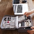 Miniatyrbillede 2 af 5: Elektronisk Organizer Rejse Universal Kabel Organizer Taske