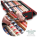 Miniatyrbilde 5 av 5: Organizer, Julinpackningspapper Förvaringspåse m/Användbara fickor för