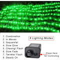 Miniatyrbillede 4 af 7: 21 ft x 5 ft Net Lights, 360 LED Dekorationslys Udendørs Grønne Lys Store Mesh String Lights 8 Tilstande til Buske Have Fest Jul