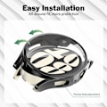 Miniatyrbild 5 av 5: 【5 färger】 Kompatibel för Galaxy Watch 6 40mm Skärmskydd Fodral, Mjukt TPU Skyddsfodral för Galaxy Watch 6 40 mm, Anti-repor, Klar+Sva