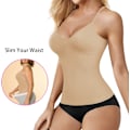 Miniatyrbild 5 av 5: Shapewear-toppar för kvinnor, magkontroll, formande camisole, sömlös kropp