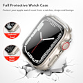 Miniatyrbillede 5 af 5: Etui til Apple Watch Series 6 Series 5 Series 4 SE 40mm, Hård PC Full