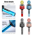 Miniatyrbillede 2 af 5: Mikrofon Bluetooth V5.0 Karaoke Mikrofon Genopladelig LED
