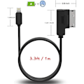 Miniatyrbilde 3 av 5: Adapterkabel for lading av bilstereo kompatibel med Apple