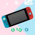 Miniatyrbild 4 av 5: 6st Leaf Joystick tumgrepp för Nintendo Switch & Switch