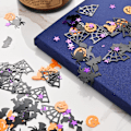 Miniatyrbilde 4 av 5: Halloween Konfettiglitter Paljetter - Gresskar Flaggermus Katt Heks Konfetter