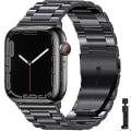 Miniatyrbild 1 av 5: Metallrem för Apple Watch Ultra 49mm 8 7 45mm 41mm Rostfritt stål Smart Watch Armband för Iwatch 6 5 4 3 Se 44mm 42mm 40mm Black and tool For iwatch 7 41mm