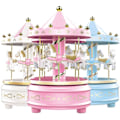 Miniatyrbilde 5 av 5: Enkel vri, rosa - 4 hesters klassisk dekor, melodi Beethovens pels